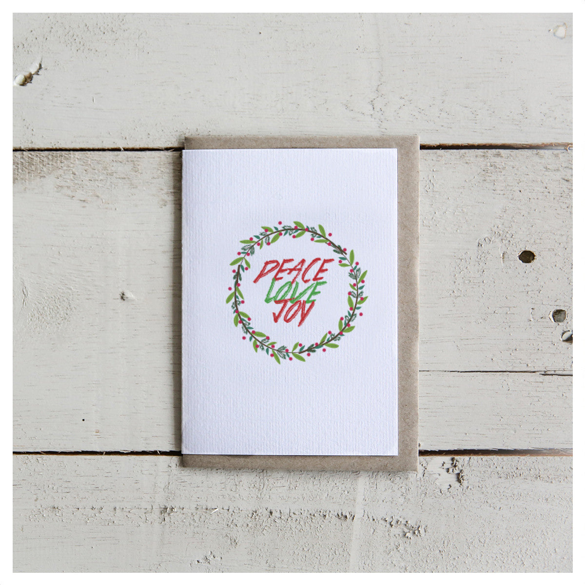 Xmas - Peace Love Joy