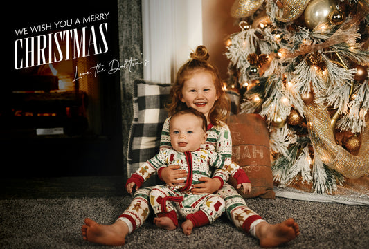 WHIMSY Christmas Photo Card