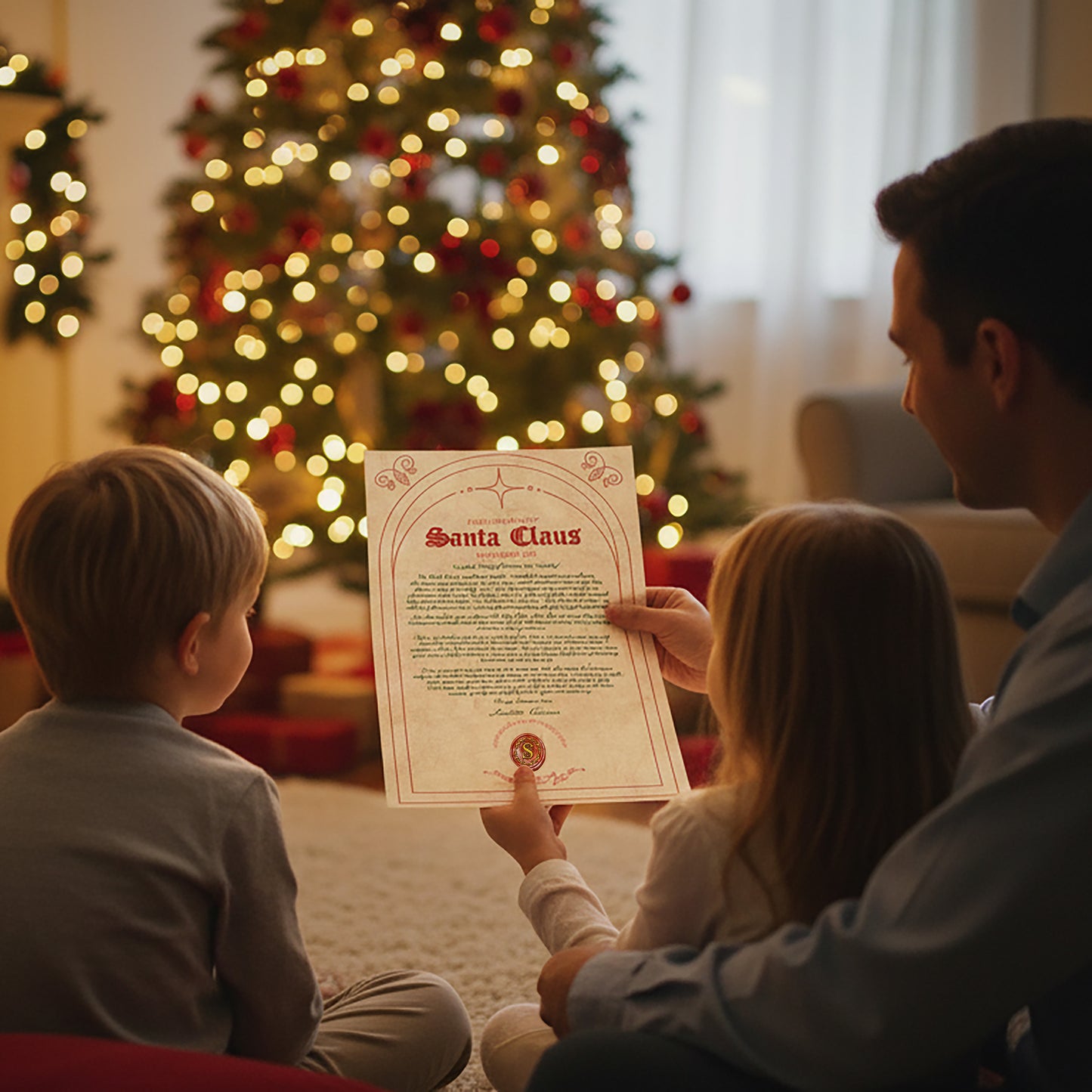 Letter From Santa - Christmas Eve