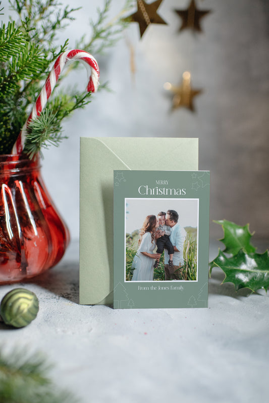 SAGE Christmas Photo Card