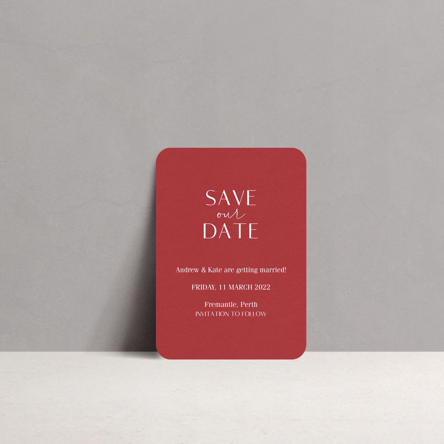 Terra Save the Date